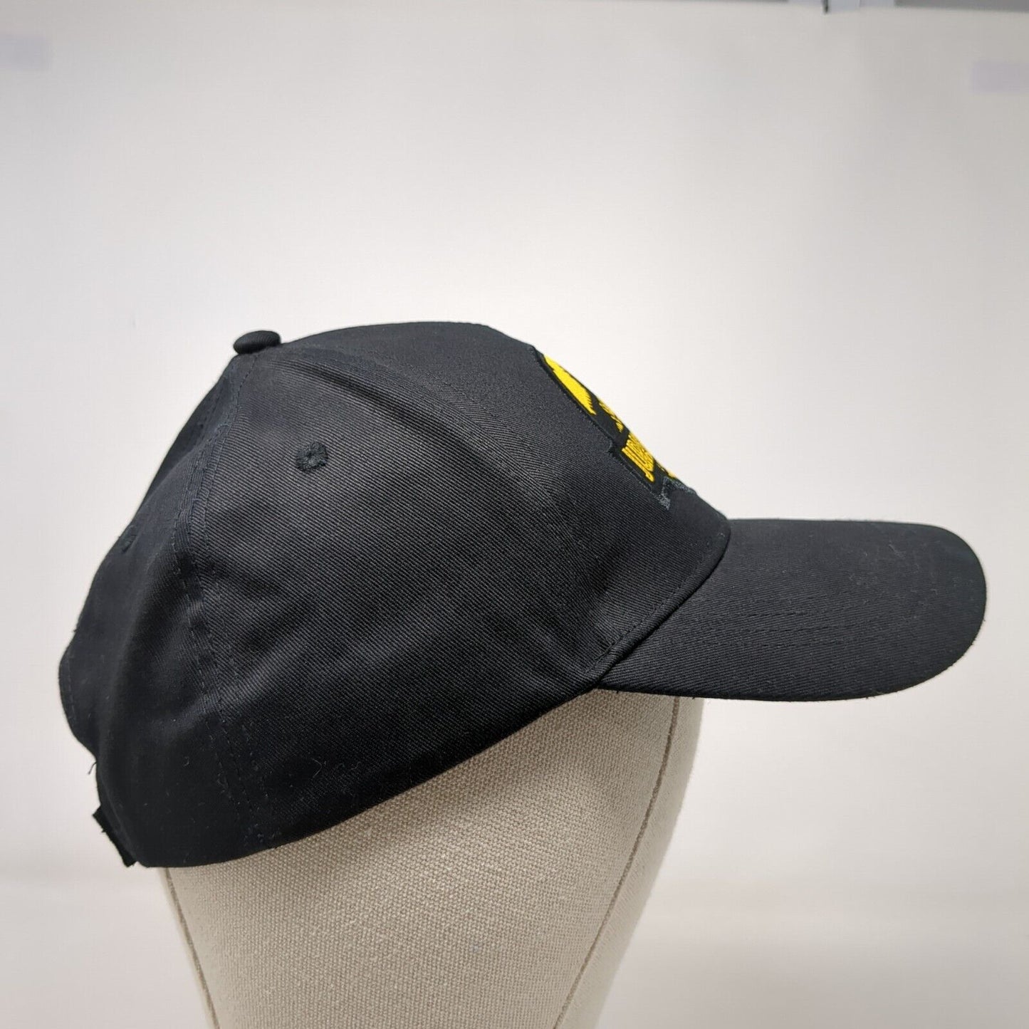 Jurassic World Dominion Patch Strapback Hat Black One Size Adjustable