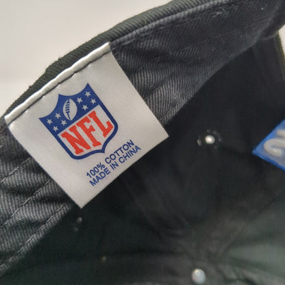 NFL Super Bowl XLVIII Black One Size Cap SAP Logo NY NJ Slideback Adjustable Hat
