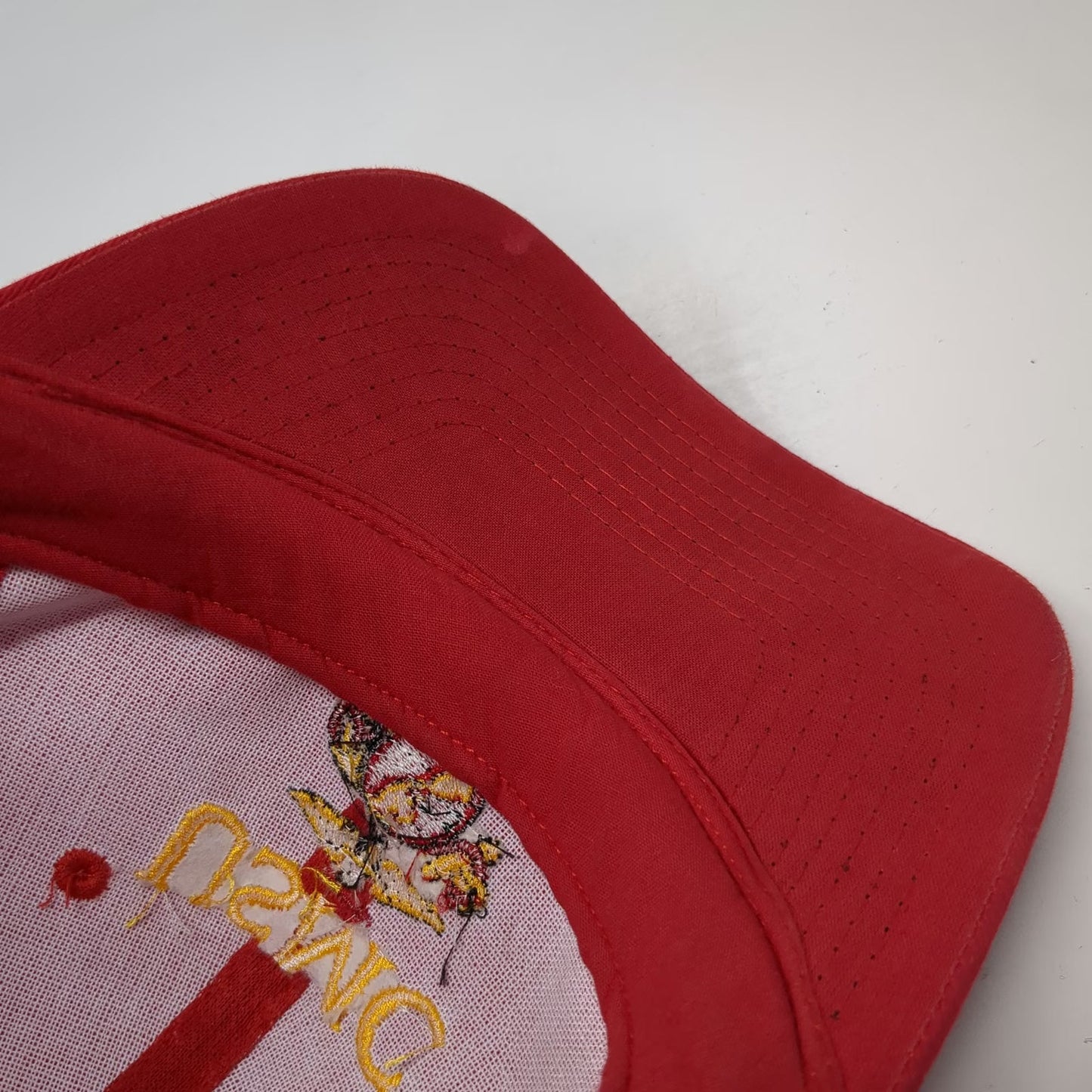 Nissun USMC Snapback Hat Red One Size Eagle Globe Anchor Embroidery Military