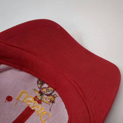 Nissun USMC Snapback Hat Red One Size Eagle Globe Anchor Embroidery Military