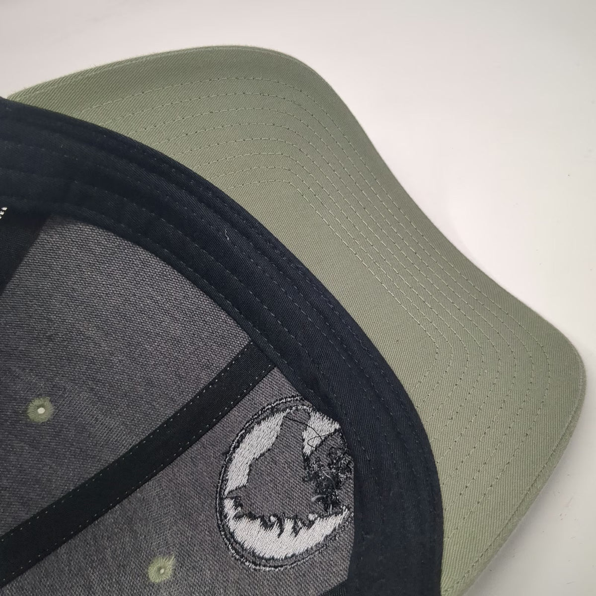 Richardson Trucker Hat Green One Size White Oil Technologies Mesh Snapback