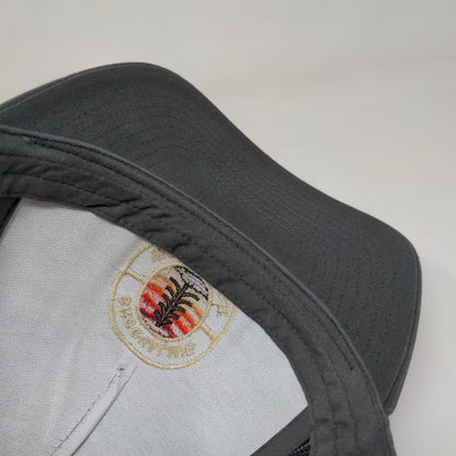 Snoqualmie Wahington Snapback Trucker Hat Gray OS Mesh Back The Classics Yupoong