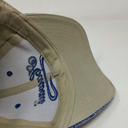 Surfware Men's Slideback Hat Tan OSFA Embroidered Hawaii Logo 100% Cotton