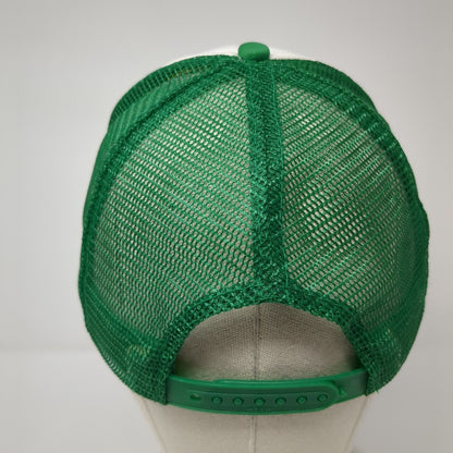 Viva Mexicooo!! Snapback Trucker Hat Green OS Adjustable Mesh Back Rope Otto