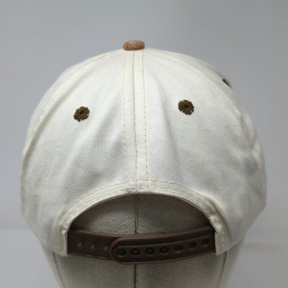 Cityscape Montreal Canada Flower White Brown Suede One Size Baseball Cap Hat