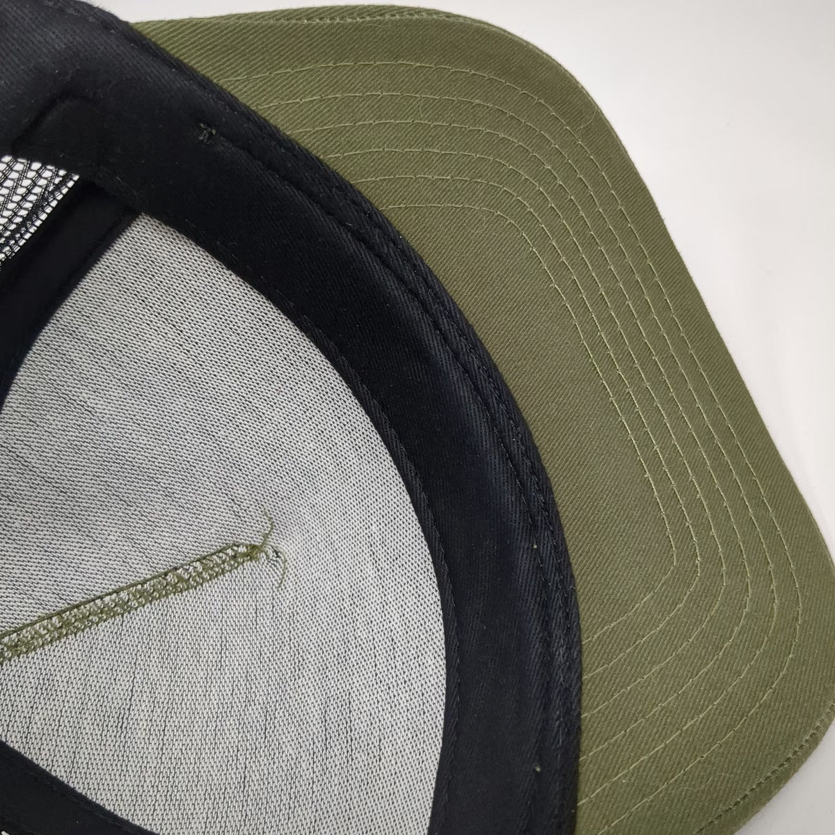 Bass Pro Shops Trucker Hat Green One Size Snapback American Patriot Eagle Rope