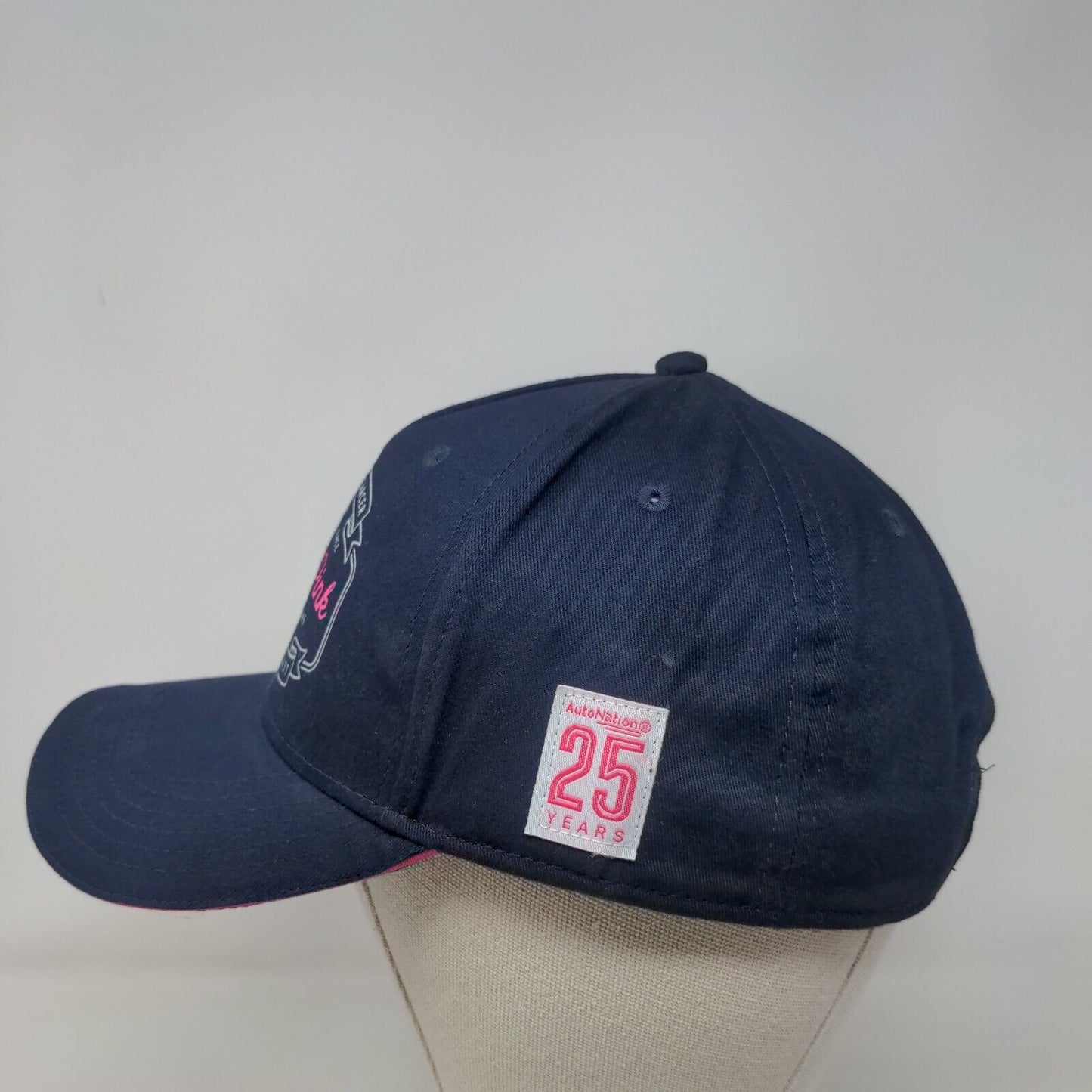 Driving Out Cancer Coast To Coast Auto Nation Strapback Hat Blue One Size