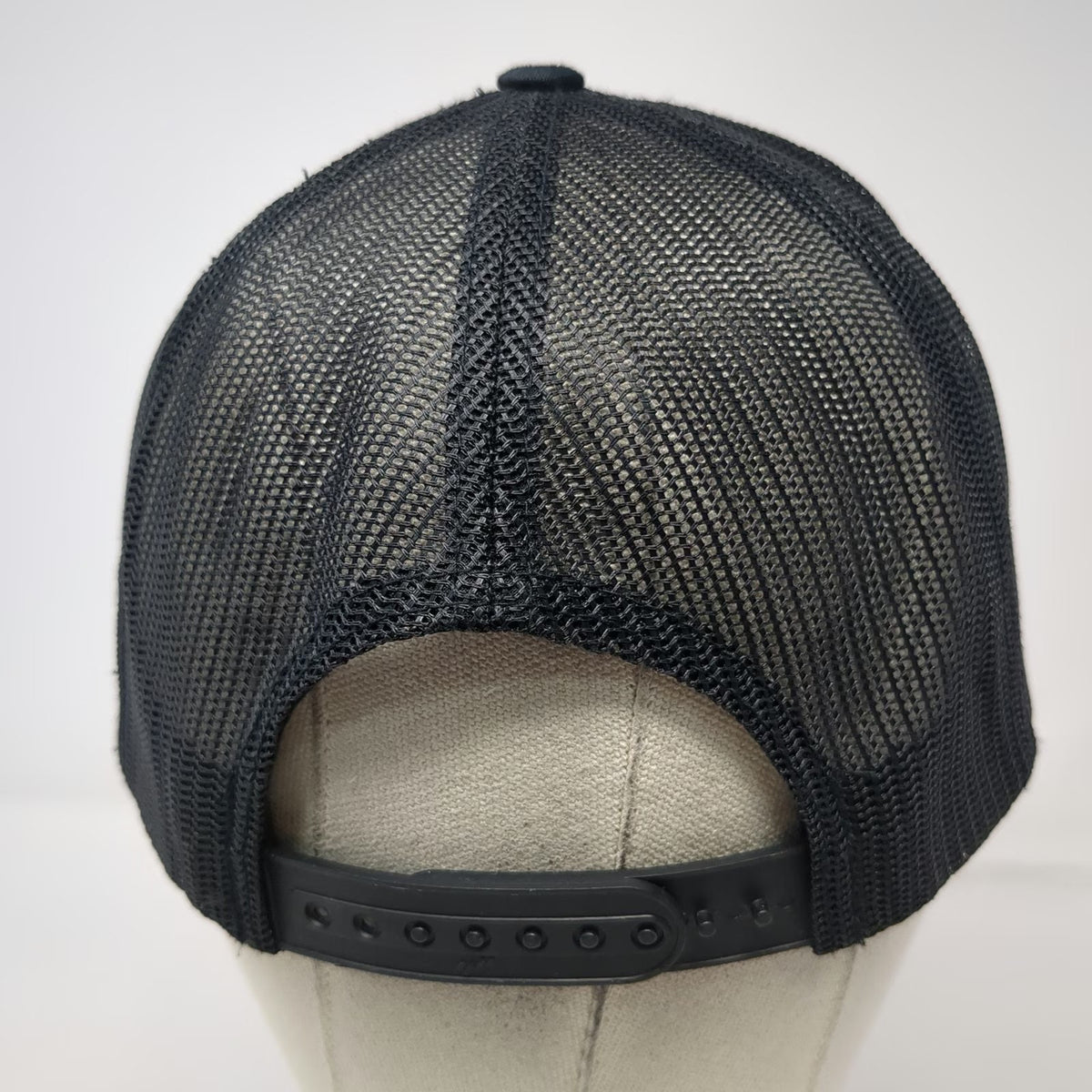 Yupoong Trucker Hat Black One Size Snapback Whiskey Bent Brownsboro Texas Mesh