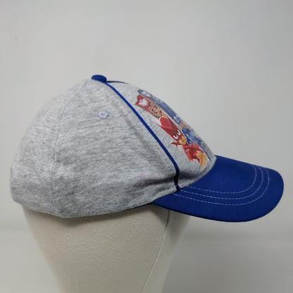 PJ Masks Boy's Strapback Hat Gray Blue Size OSFM Graphic Logo