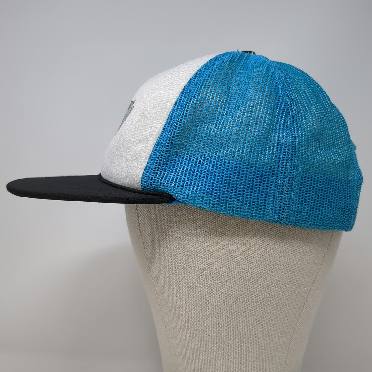 Richardson White Blue Trucker Hat One Size Rope Sage Fly Fishing Tarpon Fish