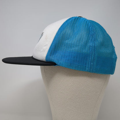 Richardson White Blue Trucker Hat One Size Rope Sage Fly Fishing Tarpon Fish