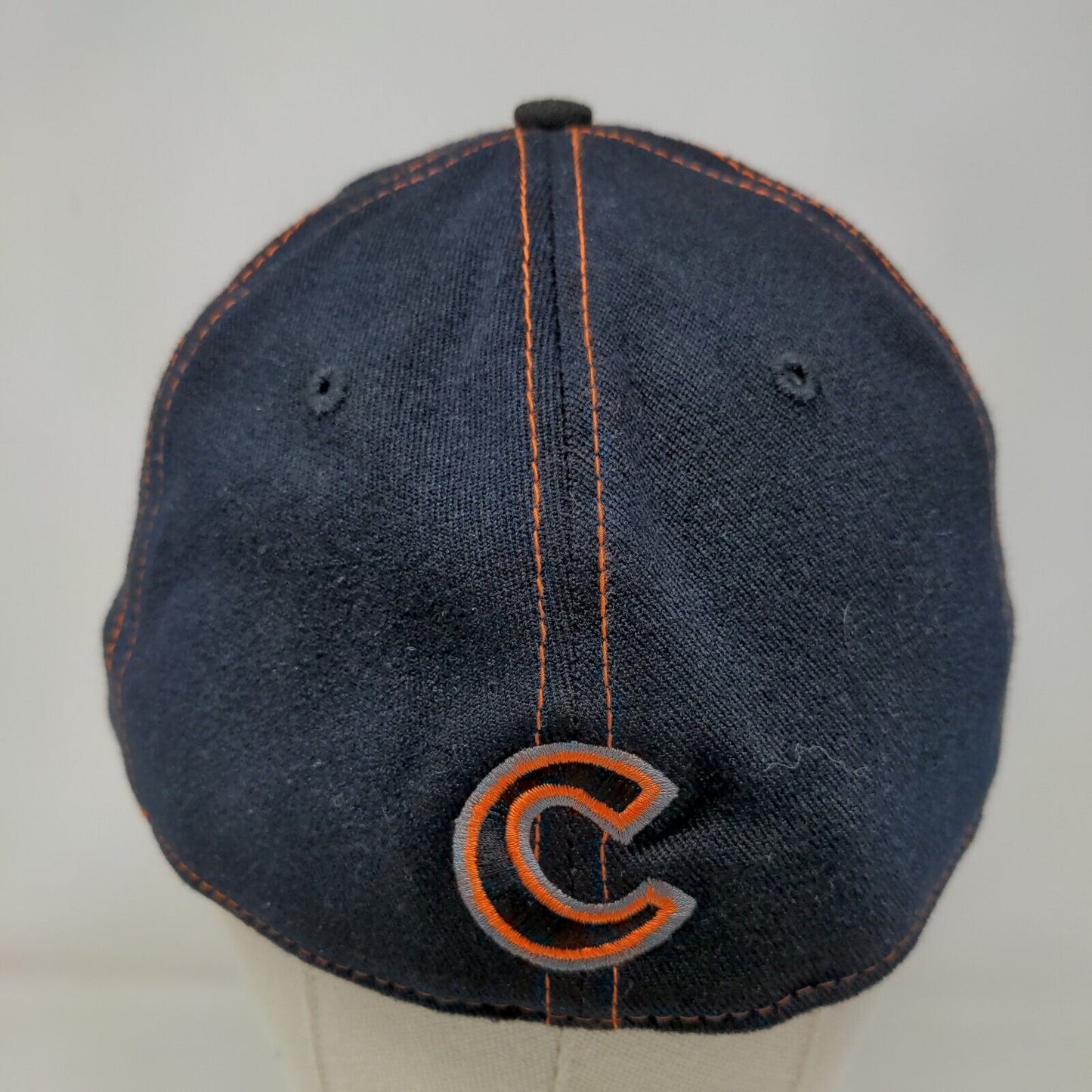Top of the World Men's Fitted Hat Blue OSFA Clemson Tigers Embroidered Logo