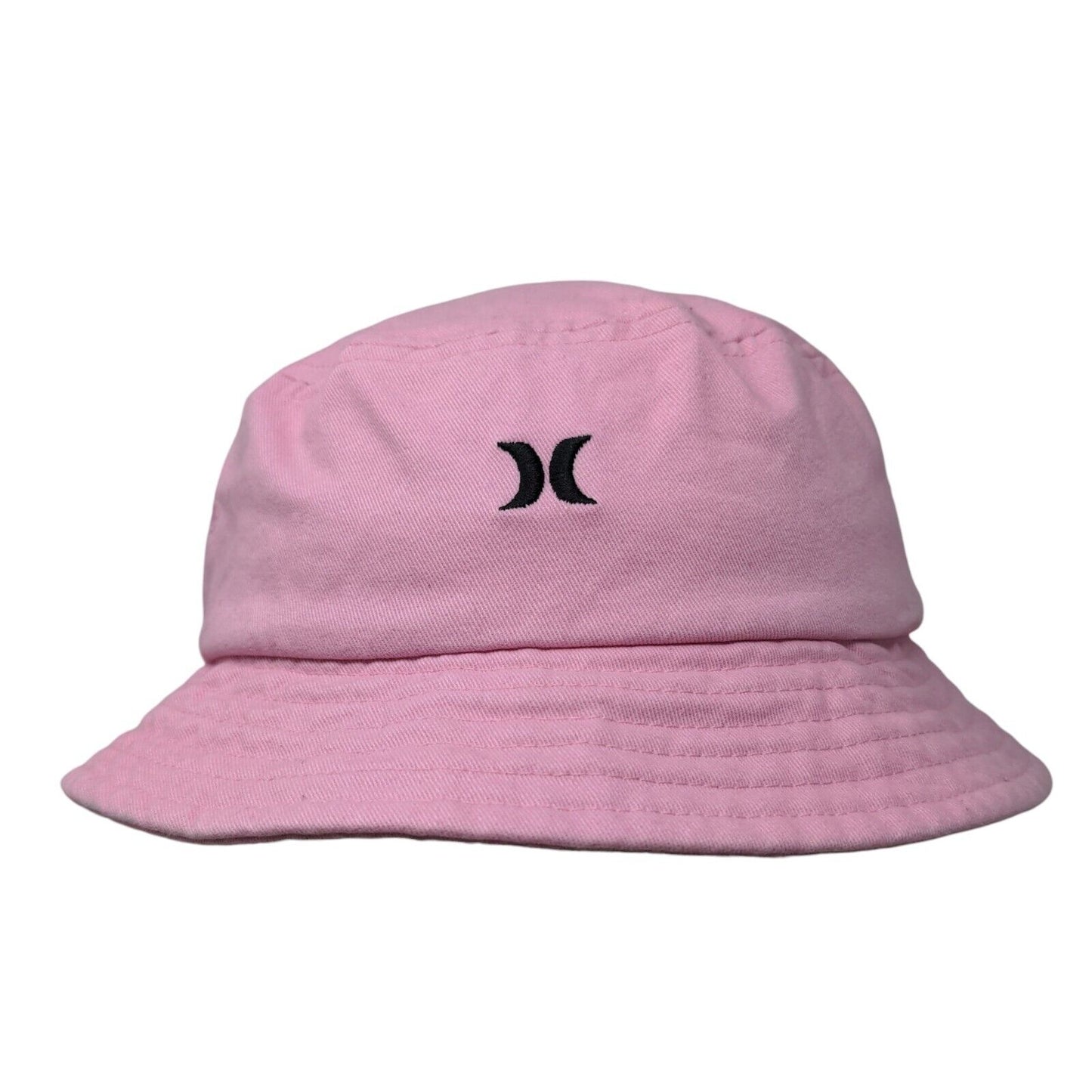 Hurley Bucket Hat Pink One Size Embroidered Vent Holes Outdoor