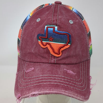 Hat Republic Baseball Cap Purple Red Blue Green Pink One Size Texas Serape Hat