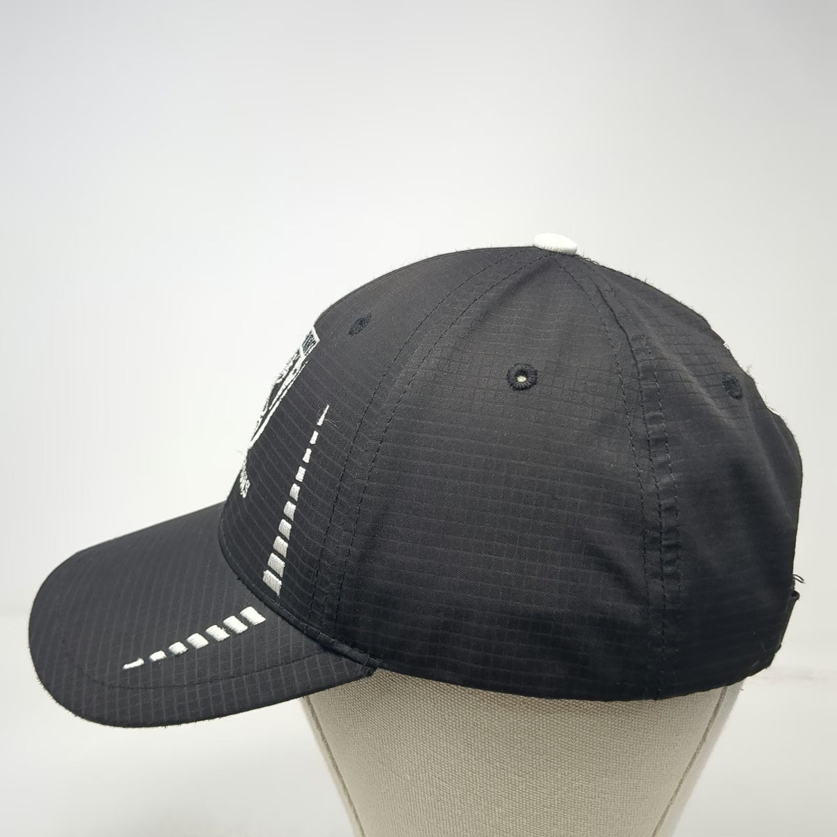 Cap America NFL Friday Night Flag Champions Black One Size Hat Strapback Logo