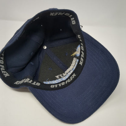 Specialty Engineering Fitted Hat Blue L/XL Embroidered Otto Flex 6 Panel