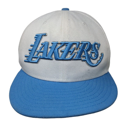 Los Angeles Lakers Snapback Hat Blue White OSFM Embroidered New Era 9Fifty NBA