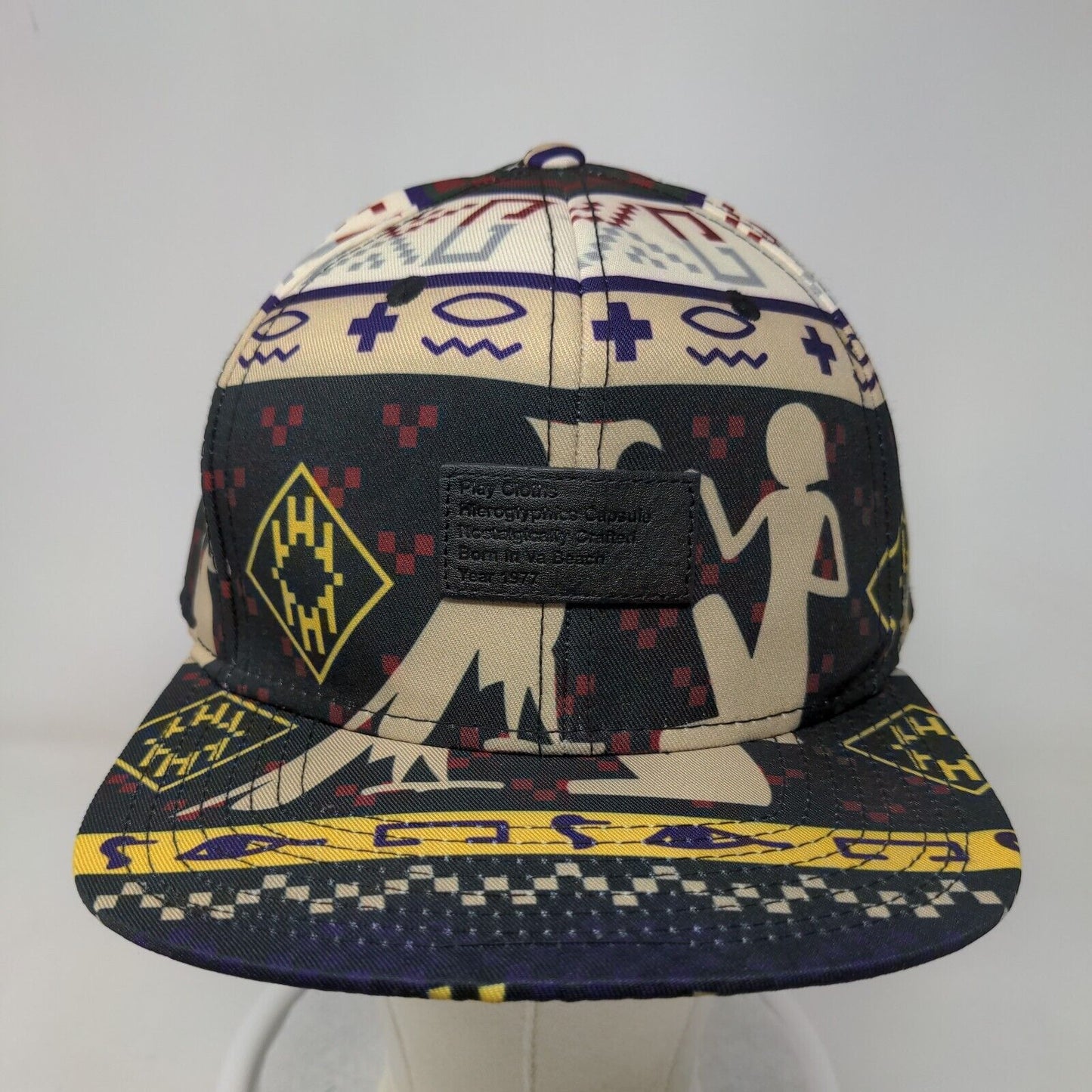 Play Cloths Slideback Hat Multicolor One Size Tribal Geometric Adjustable