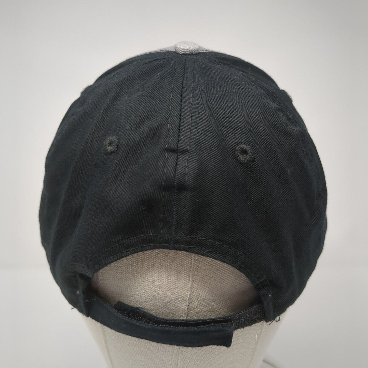 Campbell Tractor Co. Strapback Hat Gray OS Adjustable Embroidered John Deere