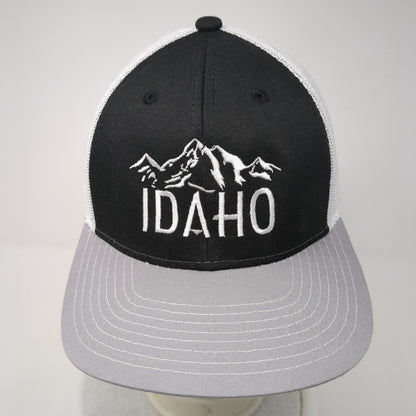 Idaho Mountain Snapback Mesh Back Trucker Hat Multi One Size The Game