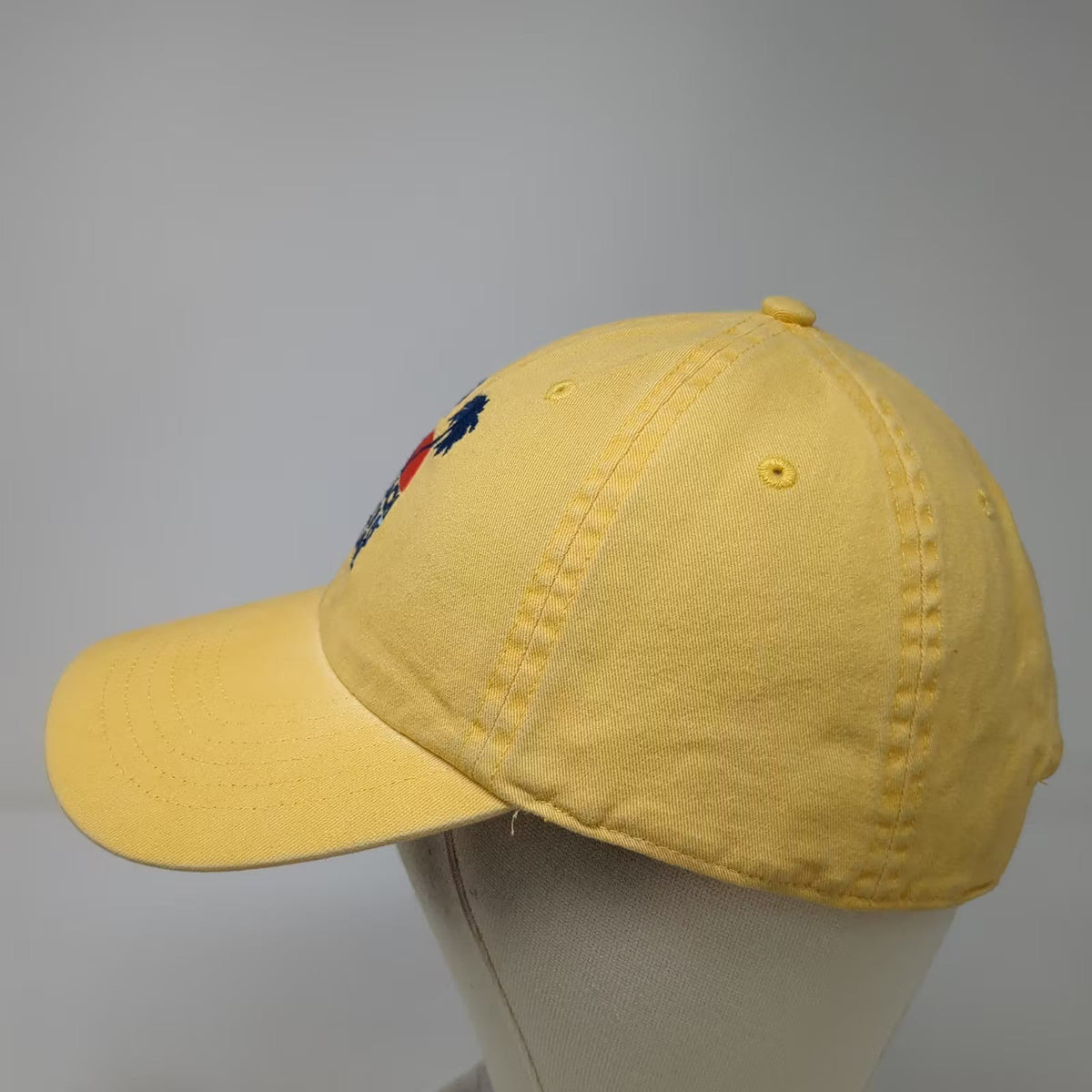 Wembley Yellow Baseball Cap Beach Please Palm Trees One Size Adjustable Hat