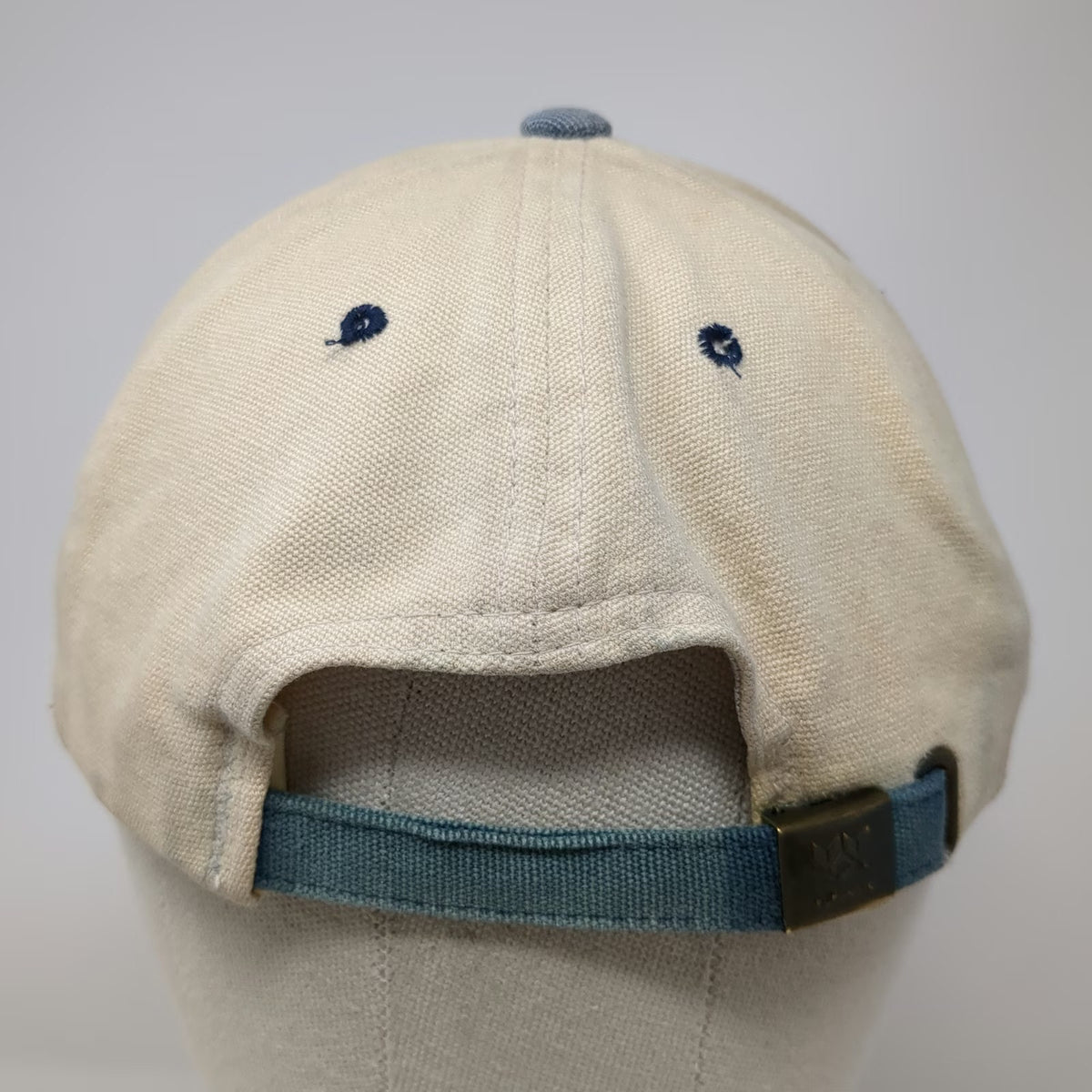 Yupoong Baseball Cap Beige Blue One Size Intercourse Pennsylvania Embroidered