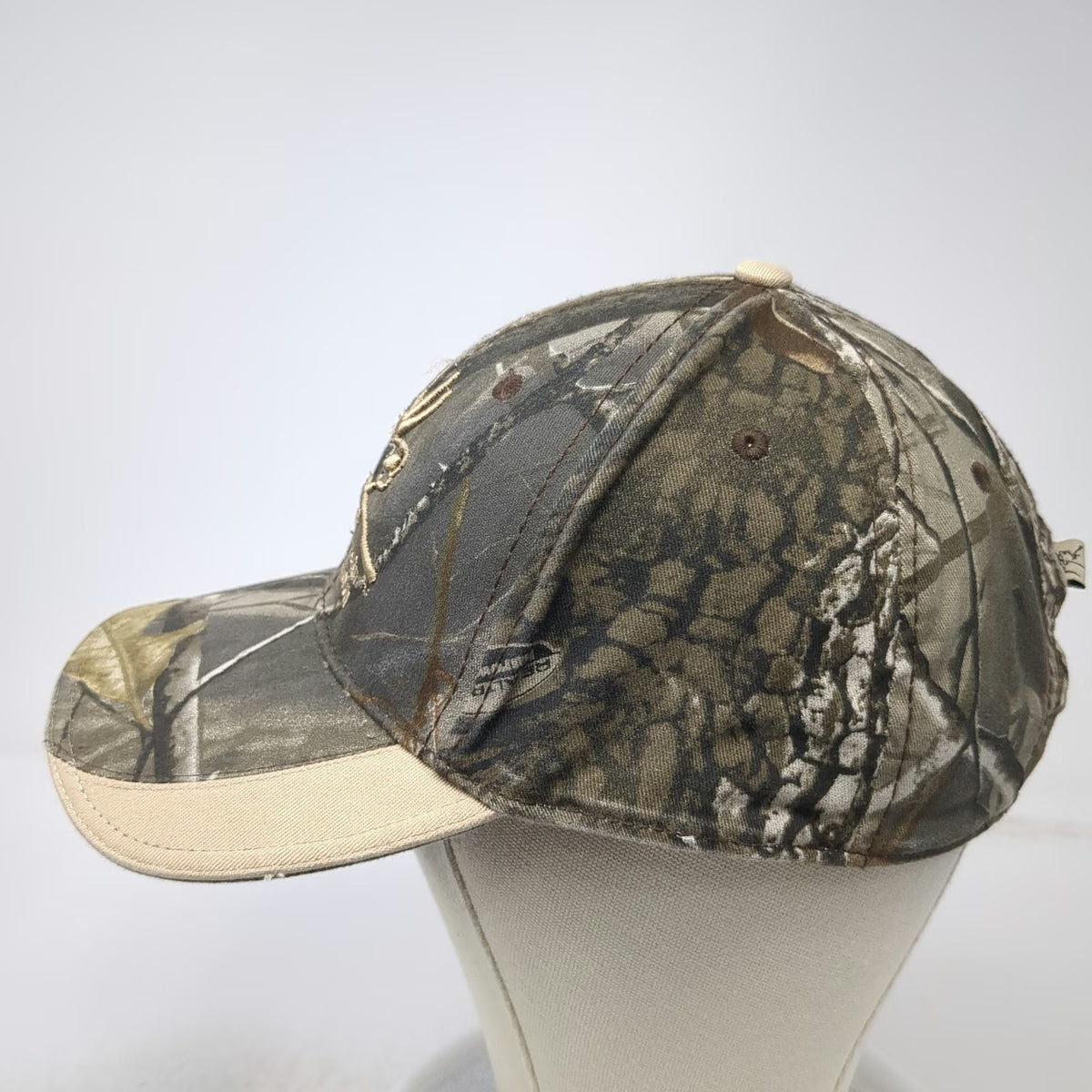 Rocky Mountain Elk Foundation Baseball Cap Green One Size Camo Hunting Strapback