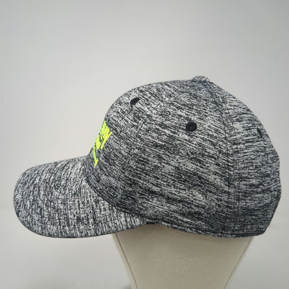 Sport-Tek Snapback Gray Hat One Size Frank May Ski-Doo Space Dye Green Polyester