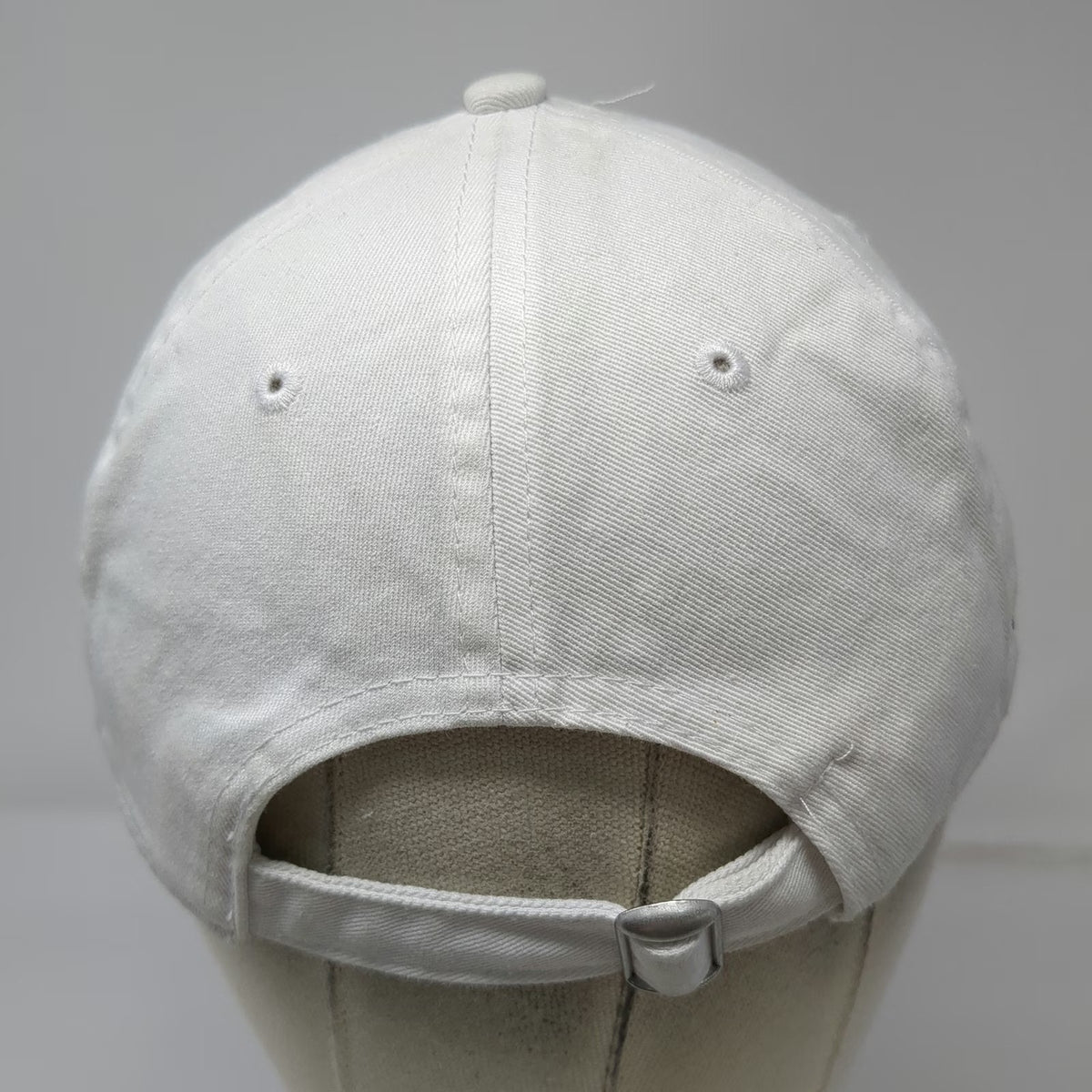 New Era Adams Golf Super S Baseball Cap White One Size Adjustable Slideback Hat