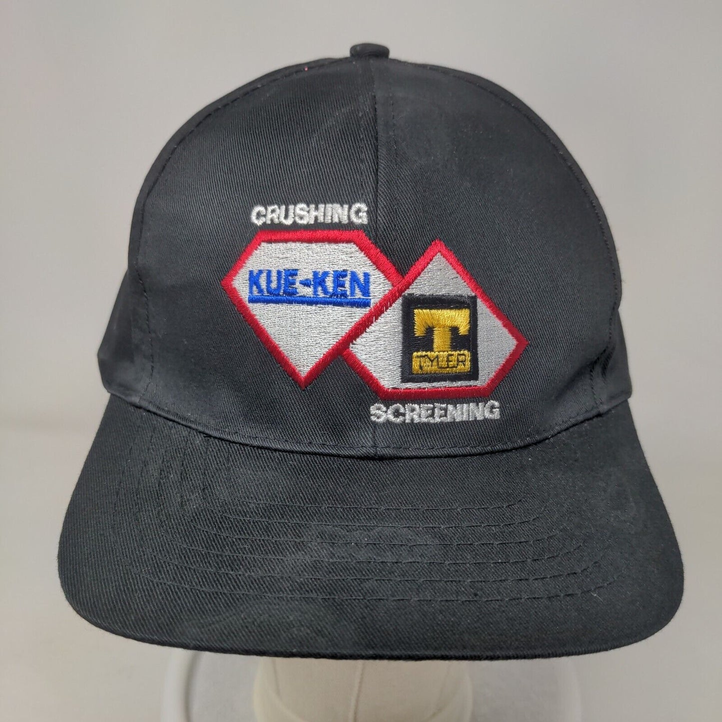 Crushing Screening Kue-Ken Tyler Snapback Hat Black One Size Embroidered
