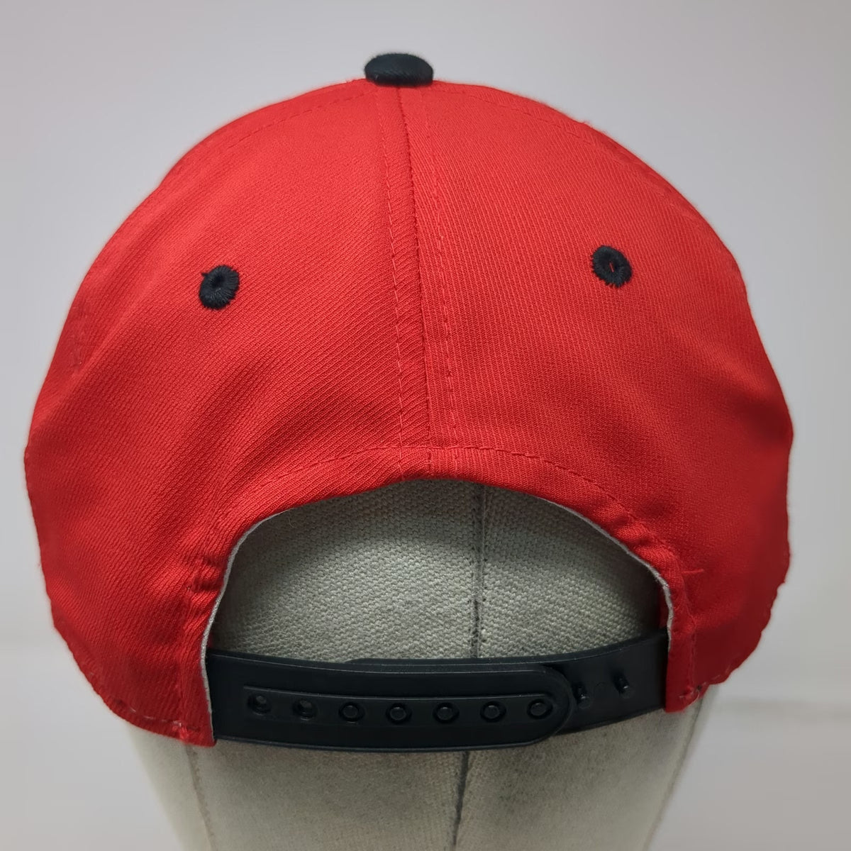 Portland Trail Blazers NBA Adidas Snapback Hat White Red Black One Size Pinwheel