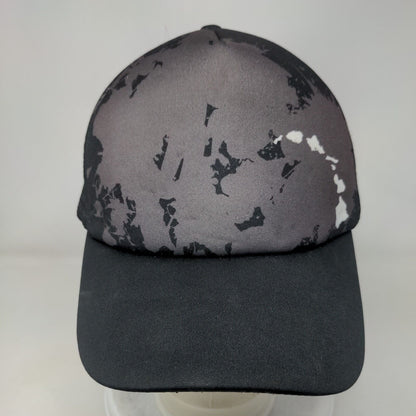 Surfware Hawaiian Classics Snapback Trucker Hat Black OSFA Adjustable Mesh Back