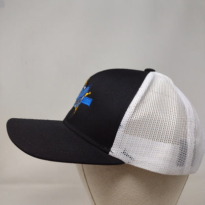 Idaho Peace Officers Memorial Snapback Trucker Hat Black OSFA Mesh Back