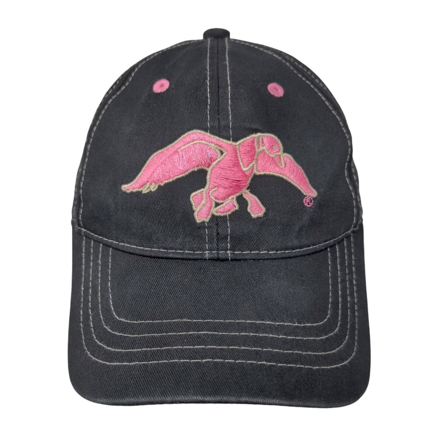Duck Commander Strapback Hat Black One Size Adjustable Embroidered 6 Panel