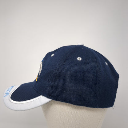 Florida Dolphins Strapback Hat Blue One Size Adjustable Embroidered