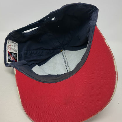 Otto 5 Panel Blue Red White One Size Stars Stripes Patriotic Flag Snapback Hat