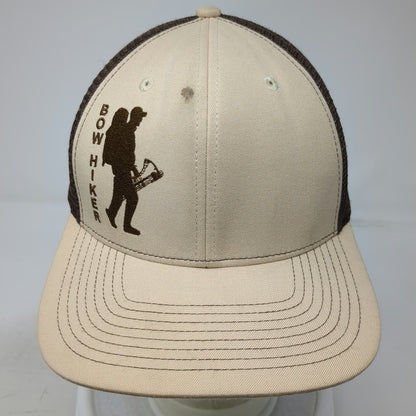 Dead-On Archery Brown Trucker Hat One Size Bow Hiker Hunting Mesh Snapback Cap