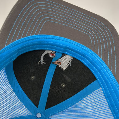 Lindo Snapback Mesh Back Trucker Hat Multicolor One Size Embroidered