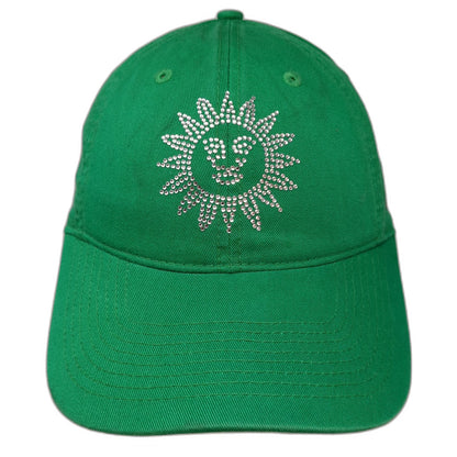 Gear For Sports Baseball Cap Green One Size Rhinestone Sun Valley Graphic Hat