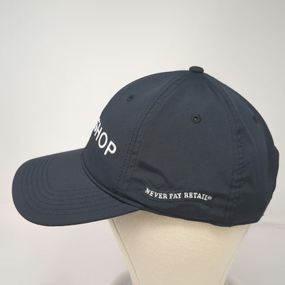 Jomashop Snapback Black Hat OSFM Never Pay Retail Polyester Spandex Structured