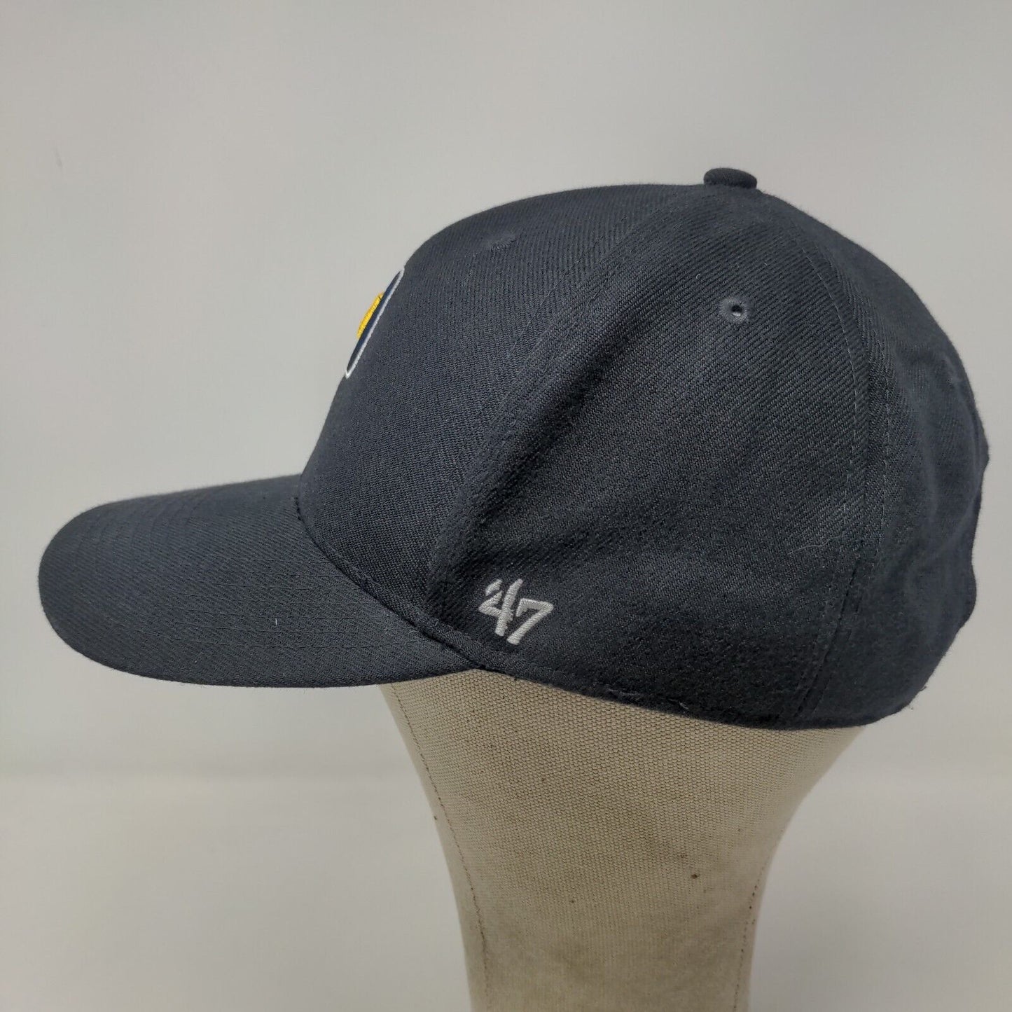 '47 Brand Men's Strapback Hat Blue Size OSFA Embroidered Indiana Pacers Logo