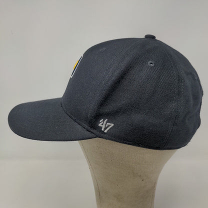 '47 Brand Men's Strapback Hat Blue Size OSFA Embroidered Indiana Pacers Logo