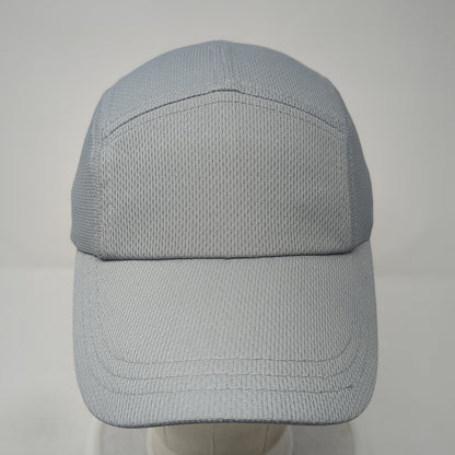Headsweats Strapback 5 Panel Hat Gray One Size Adjustable Outdoor Blank