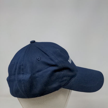 Manpower Slideback Hat Blue One Size Adjustable Embroidered 6 Panel