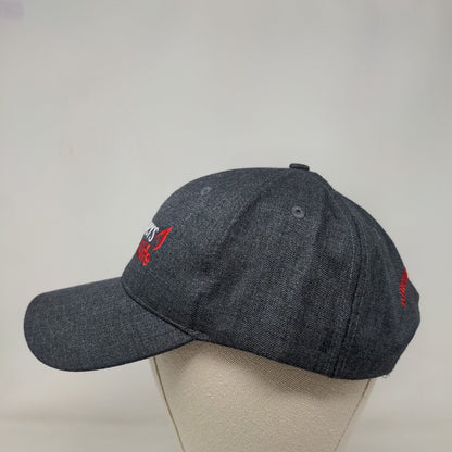 Members For Life American Red Cross Strapback Hat Gray One Size Embroidered