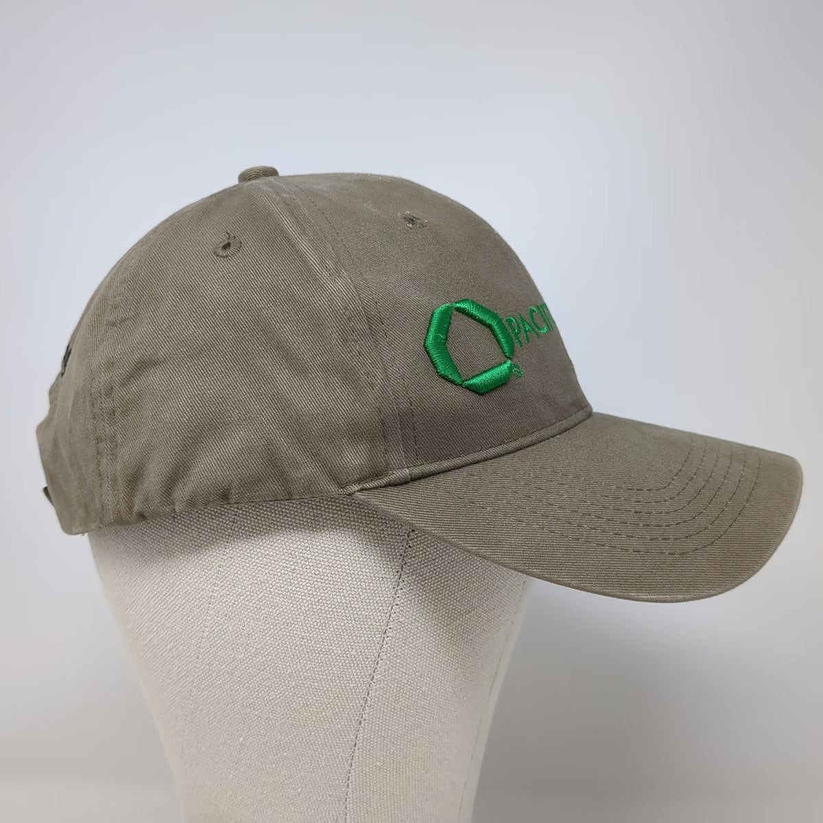 Pacific Headwear Baseball Cap Brown OS Pacific Supply CertainTeed Hat Strapback