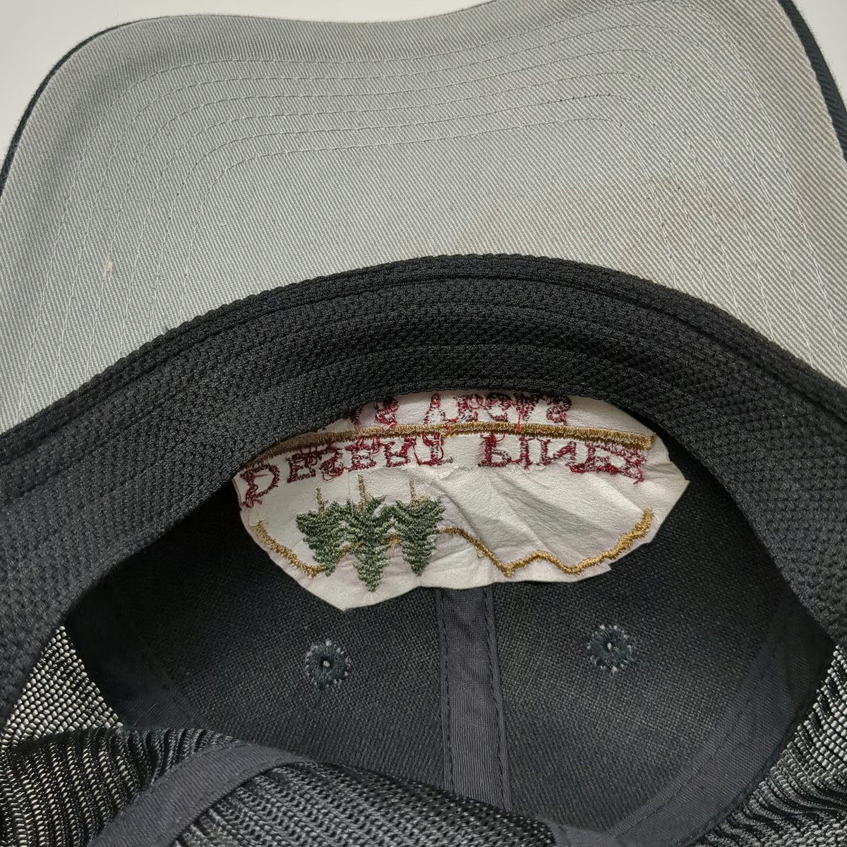Imperial Baseball Cap Black One Size Desert Pines Las Vegas Mesh Strapback Hat