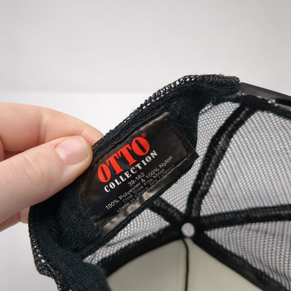 Malibu Axis Just Ride Tour '18 Rope Trucker Hat Black One Size Mesh Back