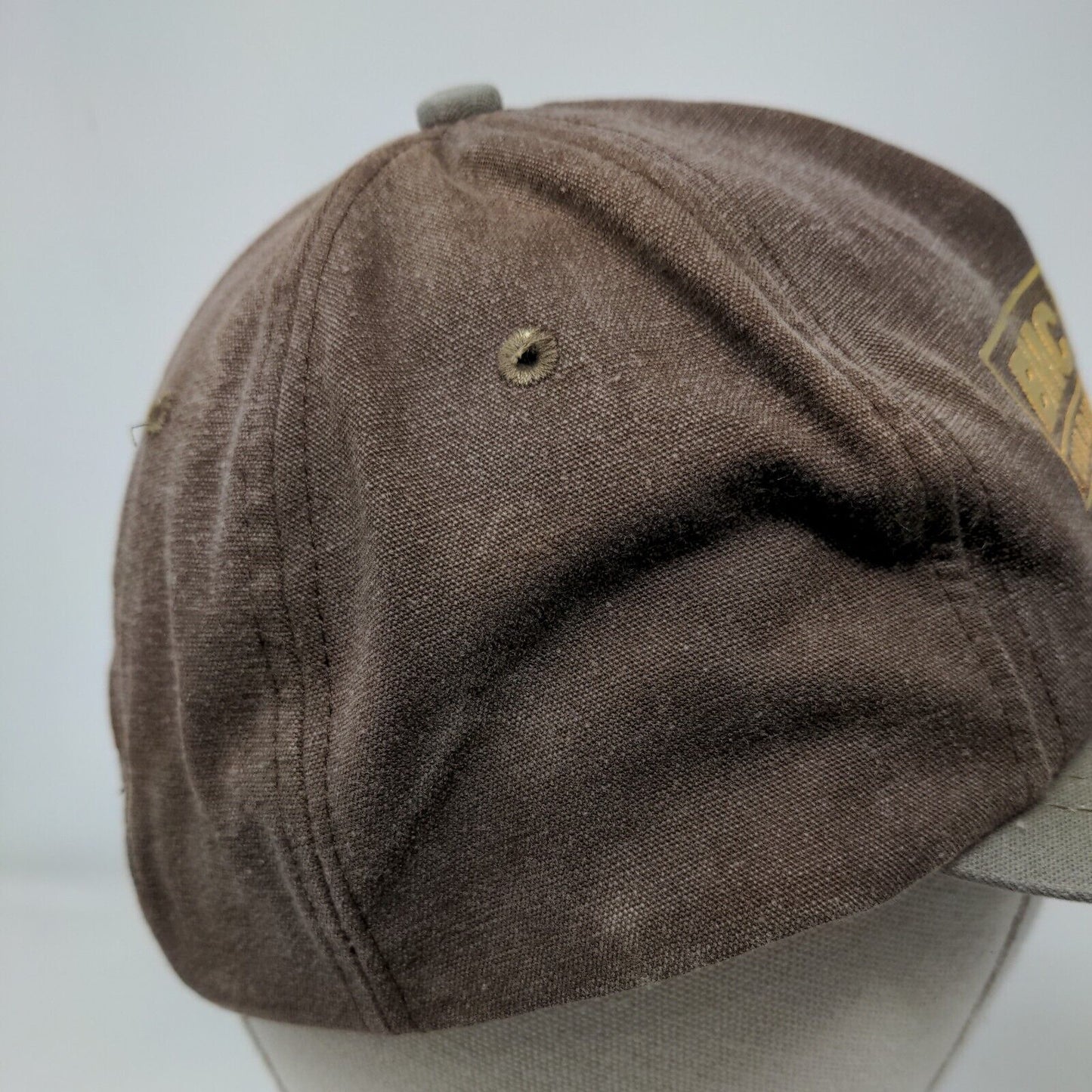 BMC West Building Materials Snapback Hat Brown OSFA Adjustable