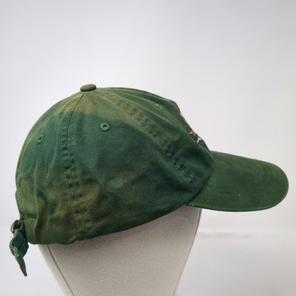 Lucky Stars Baseball Cap Green One Size Idaho Landscape Graphic Slideback Hat